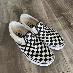 Vans Checkered Slip-Ons